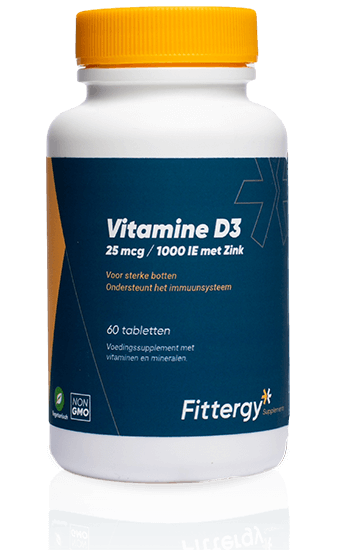 Vitamine D3 + Zink 25 mcg - 60 tab