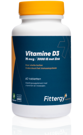 Vitamine D3 met Zink 75 mcg - 60 tab